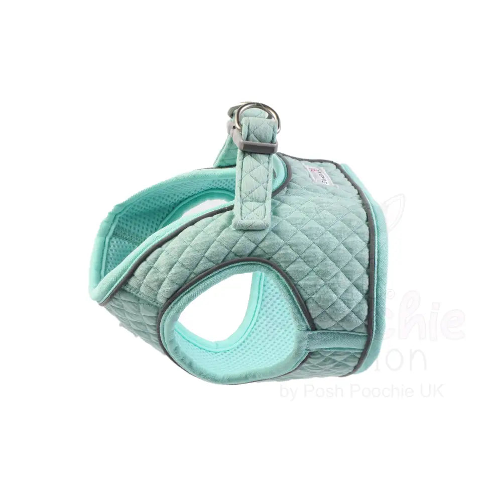 Doodlebone Dinky Dog Snappy Harness Mint Quilt - Doodlebone - 6