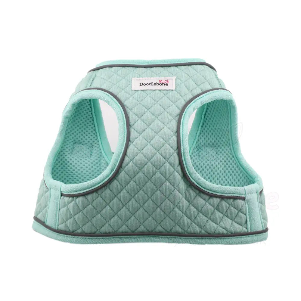 Doodlebone Dinky Dog Snappy Harness Mint Quilt - Doodlebone - 5