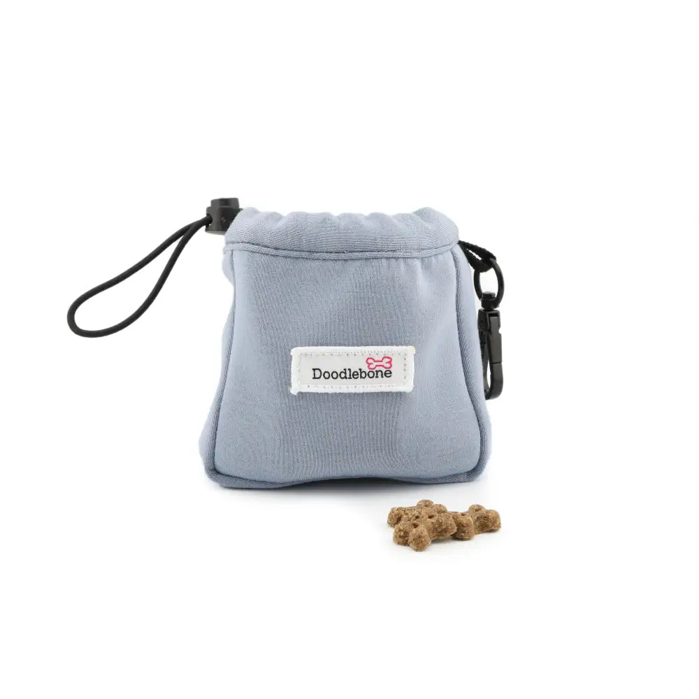 Doodlebone Dinky Dog Treat Pouch Chalky Blue - Doodlebone - 1