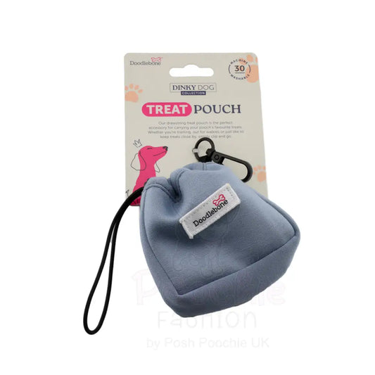 Doodlebone Dinky Dog Treat Pouch Chalky Blue - Doodlebone - 2
