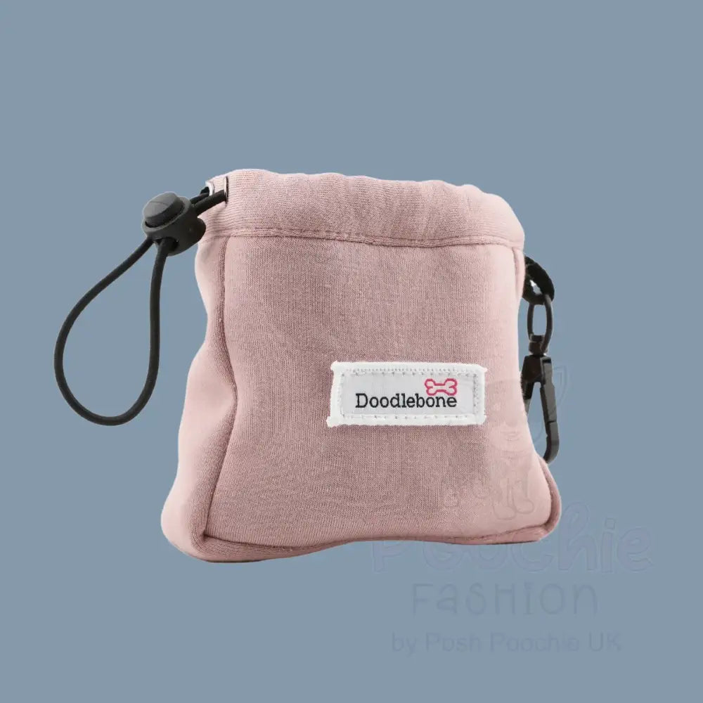 Doodlebone Dinky Dog Treat Pouch Chalky Pink - Doodlebone - 4