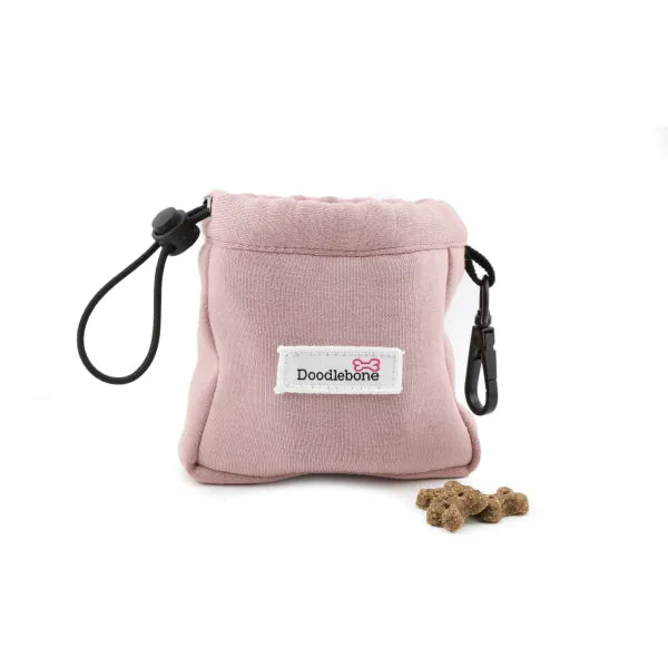 Doodlebone Dinky Dog Treat Pouch Chalky Pink - Doodlebone - 1