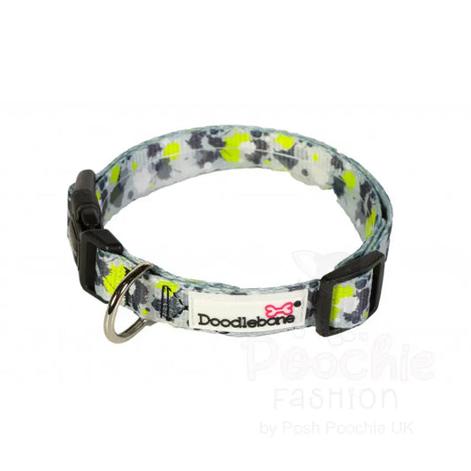 Doodlebone Dog Collar - Neon Paint Splat - Doodlebone - 2