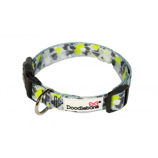 Doodlebone Dog Collar - Neon Paint Splat - Doodlebone - 2
