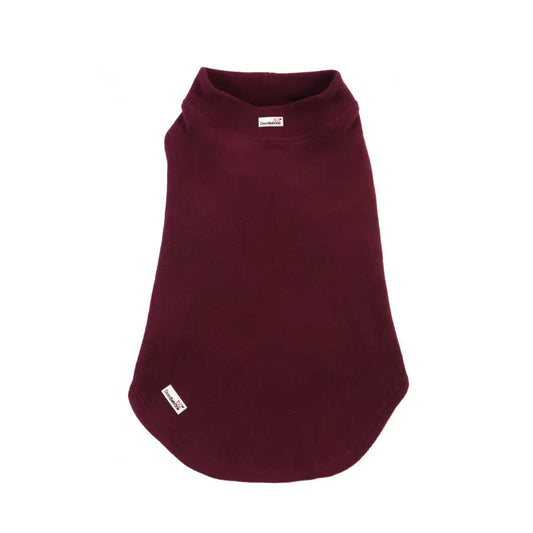 Doodlebone Fleecy Dog Pullover in Burgundy - Doodle - 2