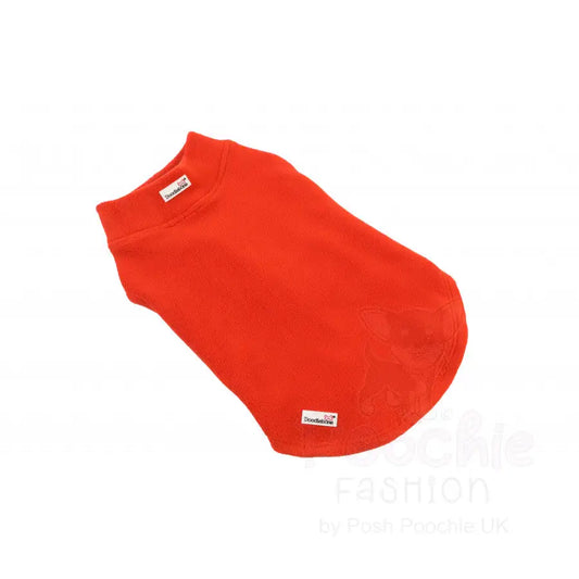 Doodlebone Fleecy Dog Pullover in Pumpkin - Doodle - 2