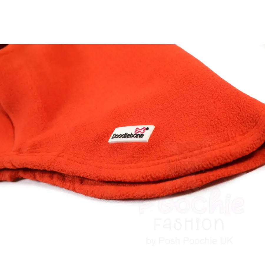 Doodlebone Fleecy Dog Pullover in Pumpkin - Doodle - 4