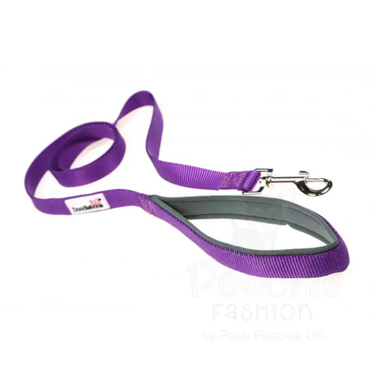 Doodlebone Originals Plain Dog Lead Violet Purple - Doodlebone - 2