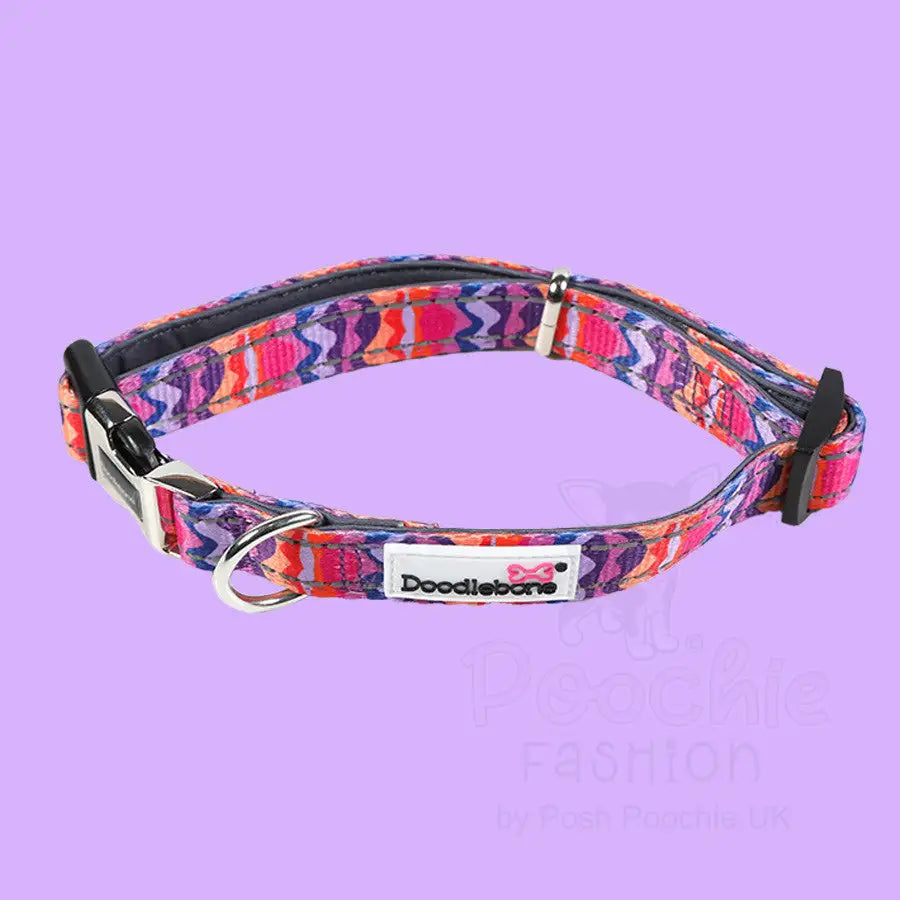 Doodlebone Padded Dog Collar - Dunes - Doodle - 3