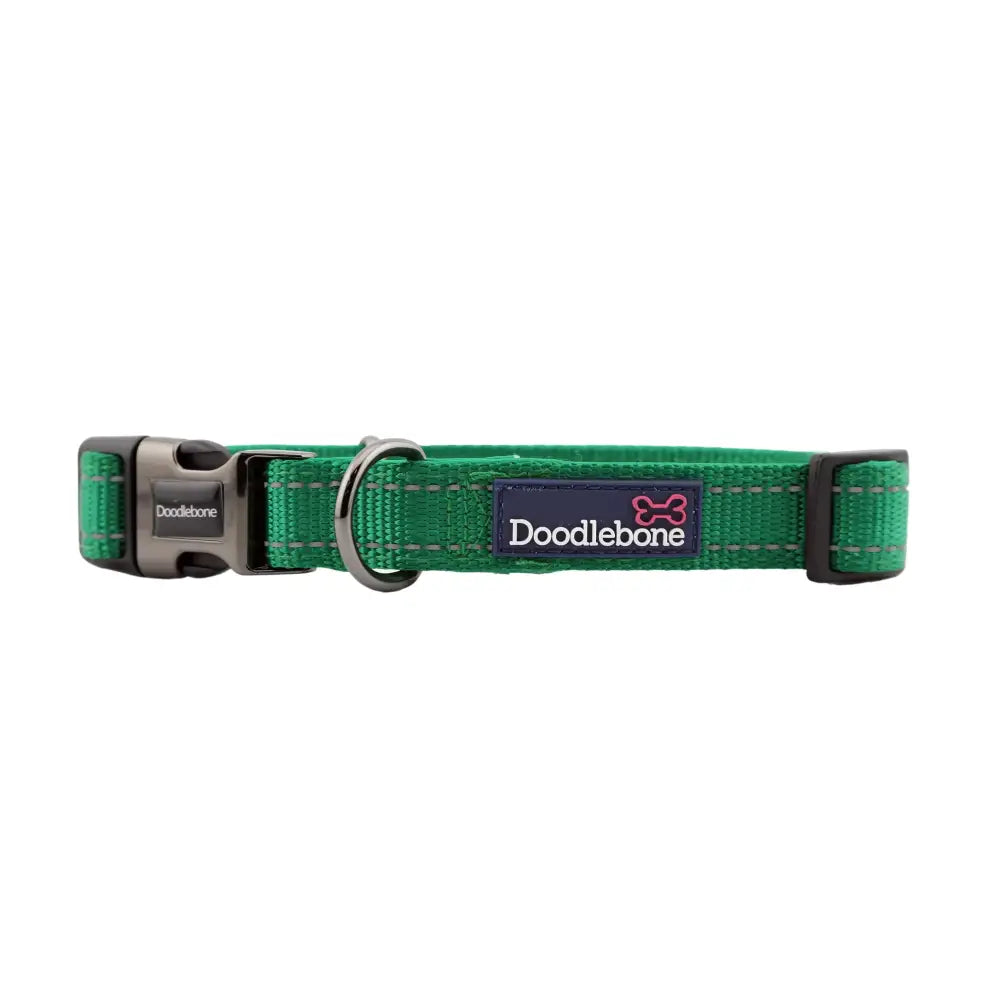 Doodlebone Padded Dog Collar - Forest - Doodlebone - 4