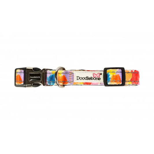 Doodlebone Padded Dog Collar - Watercolour - Sale - 2