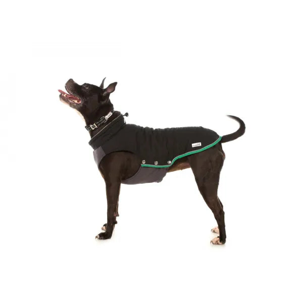 Doodlebone Puffer Dog Jacket in Coal - Doodle - 1