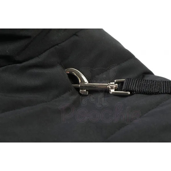 Doodlebone Puffer Dog Jacket in Coal - Doodle - 4