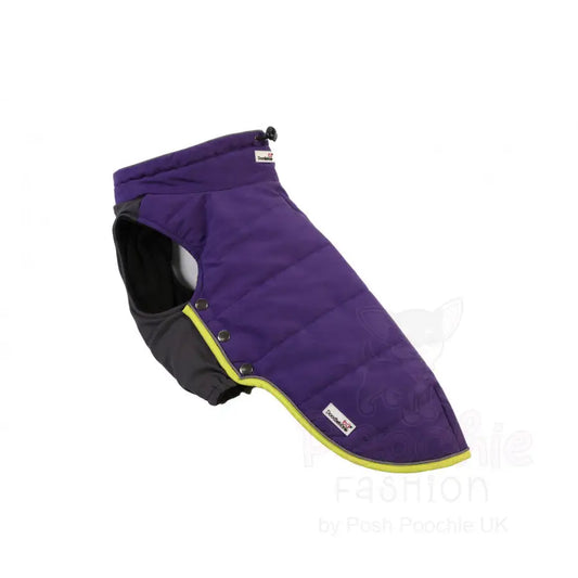 Doodlebone Puffer Dog Jacket in Violet - Doodle - 2