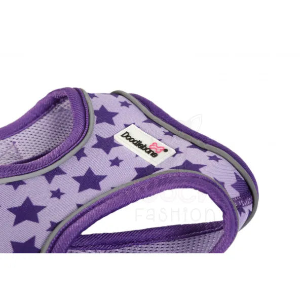 Doodlebone Snappy Dog Harness - Violet Stars - Doodlebone - 6