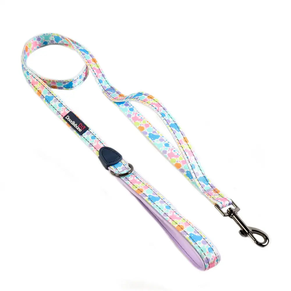 Doodlebone with me Dog Lead Pastel Paint Splat - Doodlebone - 3