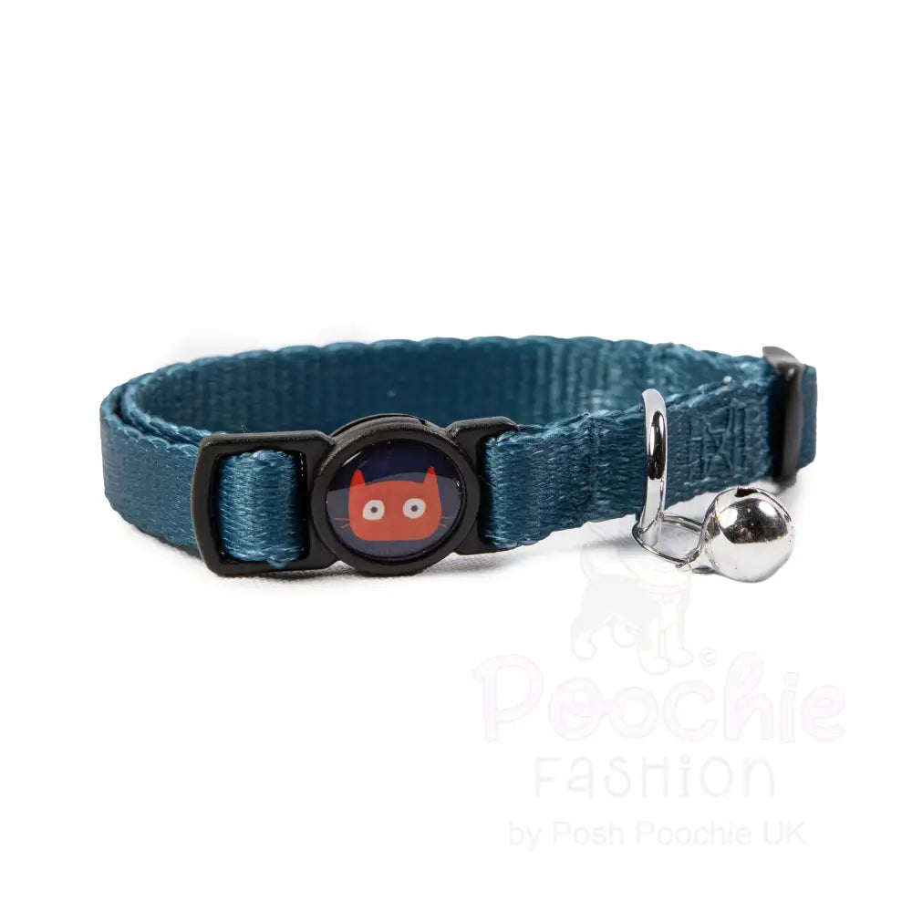 Doodlecat Cat Collar Duo Citrus & Teal - Doodlebone - 6