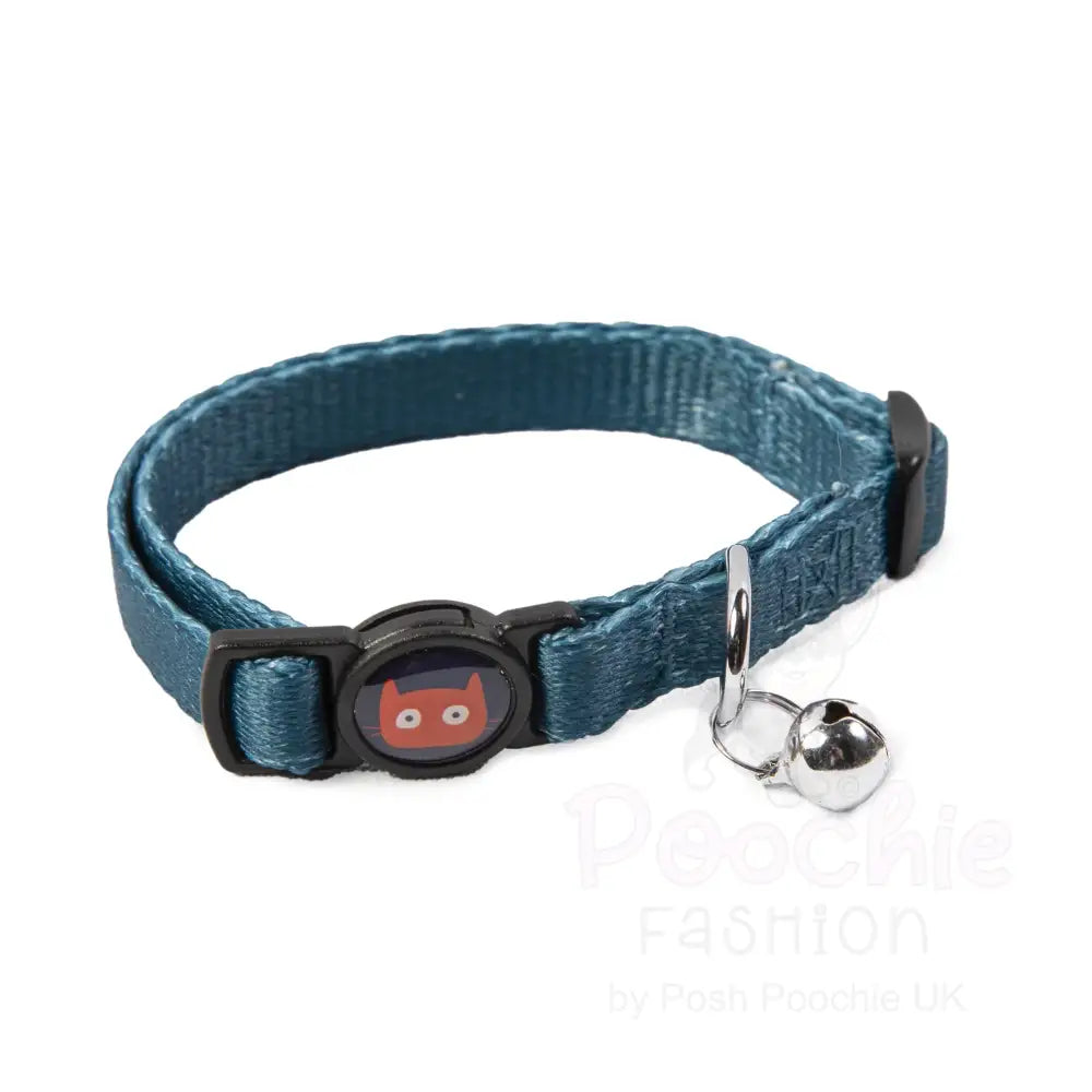 Doodlecat Cat Collar Duo Citrus & Teal - Doodlebone - 3
