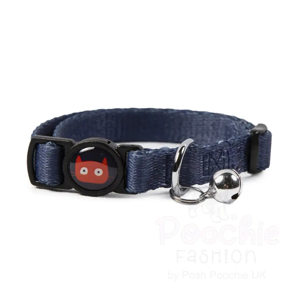 Doodlecat Cat Collar Duo Cornflower & Indigo - Doodlebone - 6