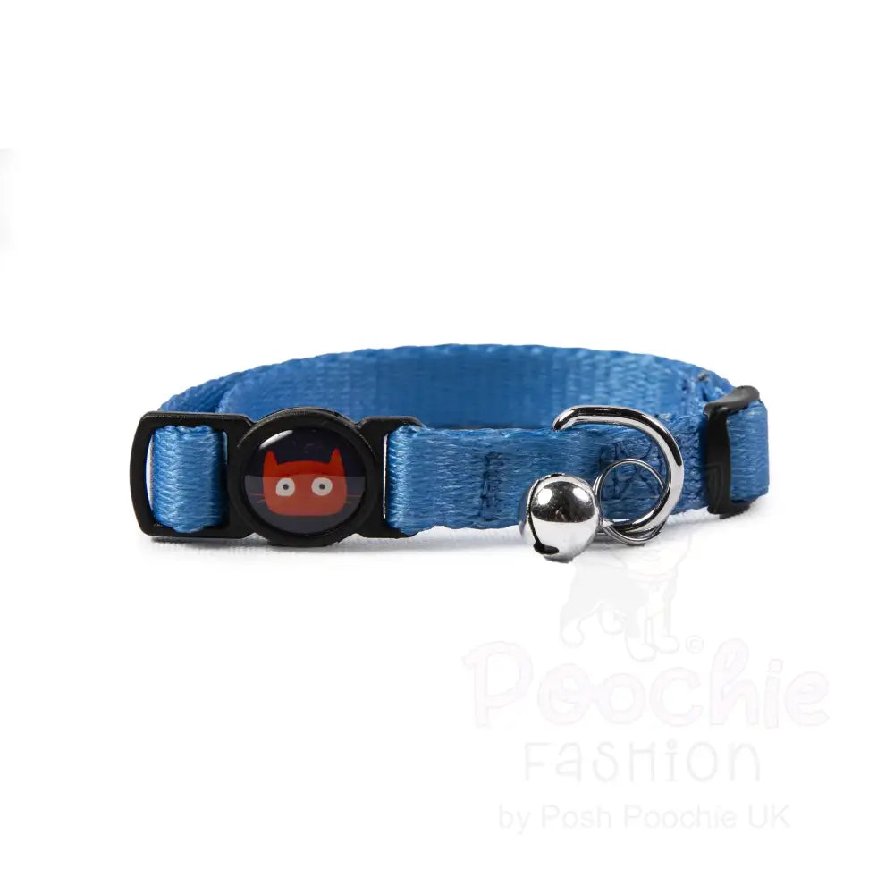 Doodlecat Cat Collar Duo Cornflower & Indigo - Doodlebone - 5