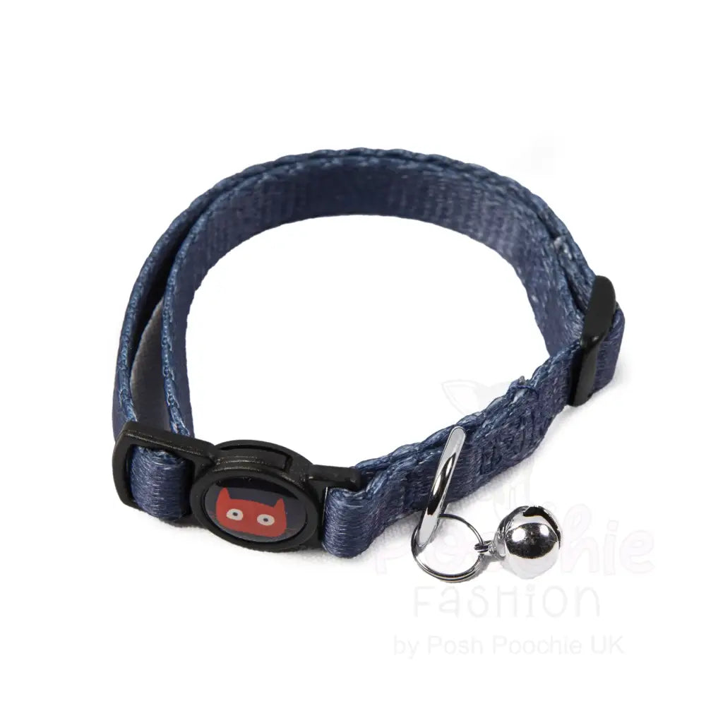 Doodlecat Cat Collar Duo Cornflower & Indigo - Doodlebone - 3