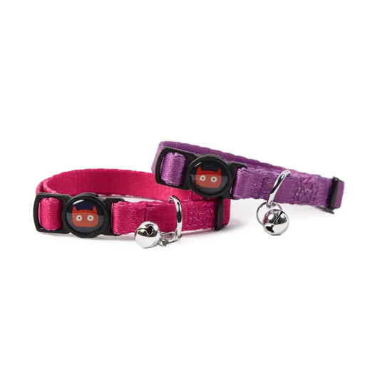 Doodlecat Cat Collar Duo Fuchsia & Blush - Doodlebone - 1