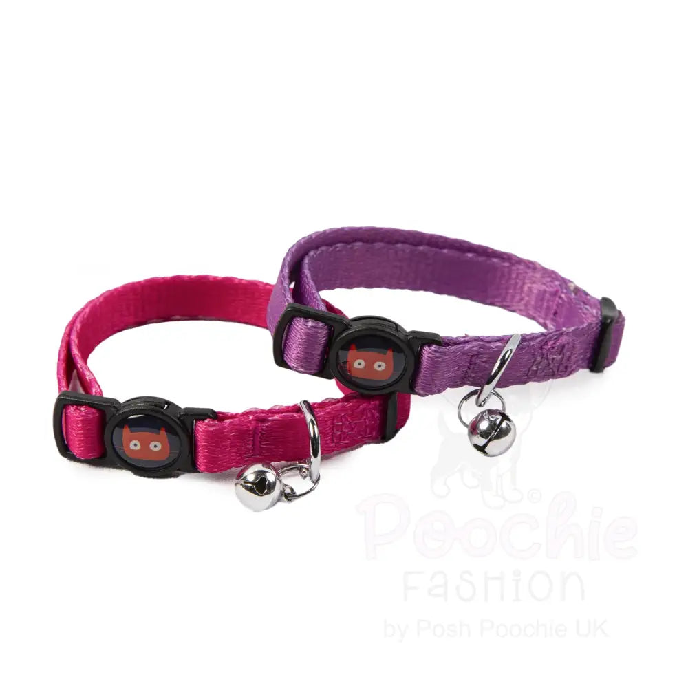 Doodlecat Cat Collar Duo Fuchsia & Blush - Doodlebone - 4
