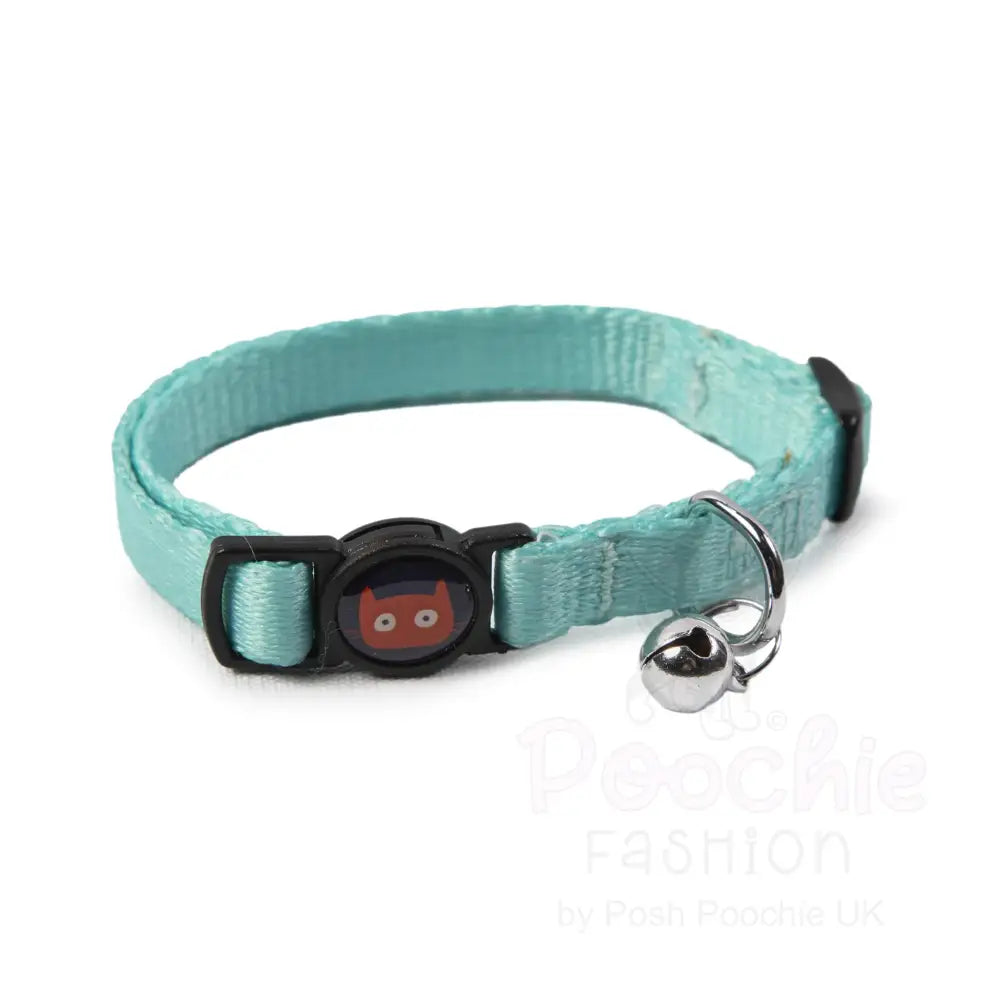 Doodlecat Cat Collar Duo Mint & Stripes - Doodlebone - 2
