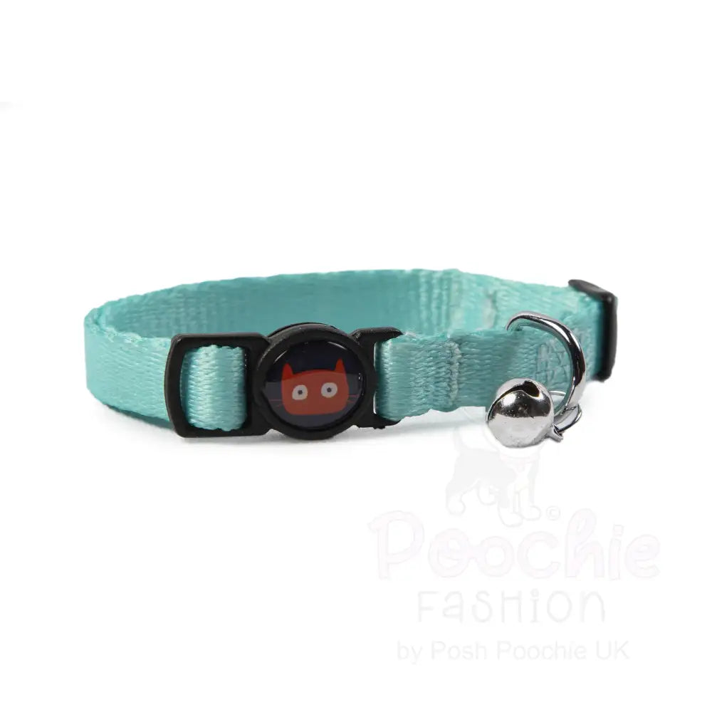 Doodlecat Cat Collar Duo Mint & Stripes - Doodlebone - 6