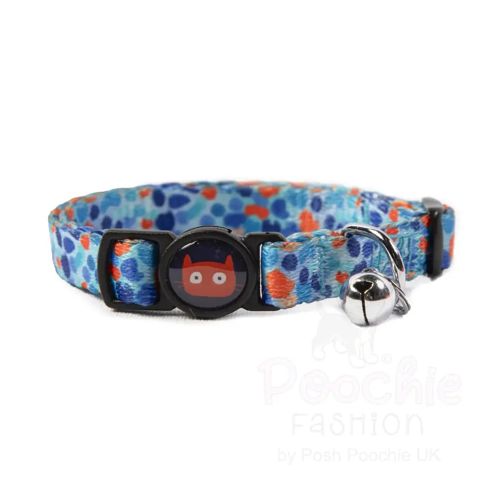 Doodlecat Cat Collar Duo Tangerine & Reef - Doodlebone - 6