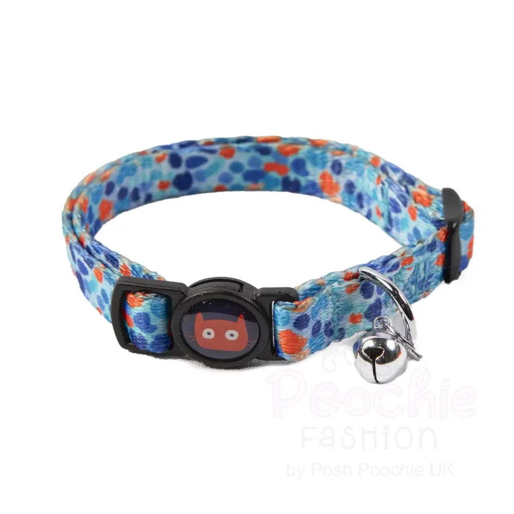 Doodlecat Cat Collar Duo Tangerine & Reef - Doodlebone - 3