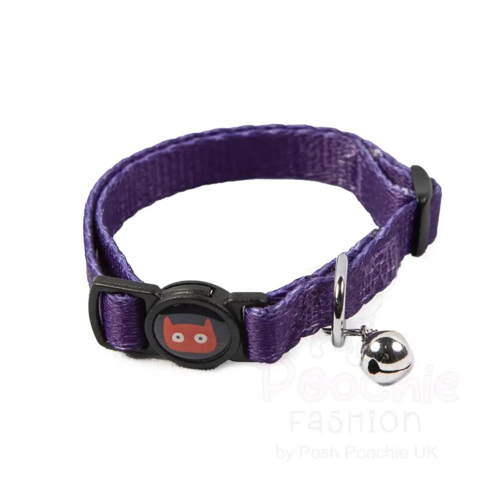 Doodlecat Cat Collar Duo Violet & Dunes - Doodlebone - 3