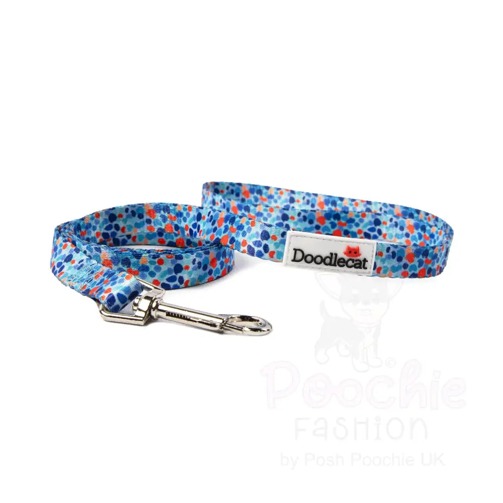 Doodlecat Cat Roaming Harness & Lead Set Tangerine & Reef - Doodlebone - 3