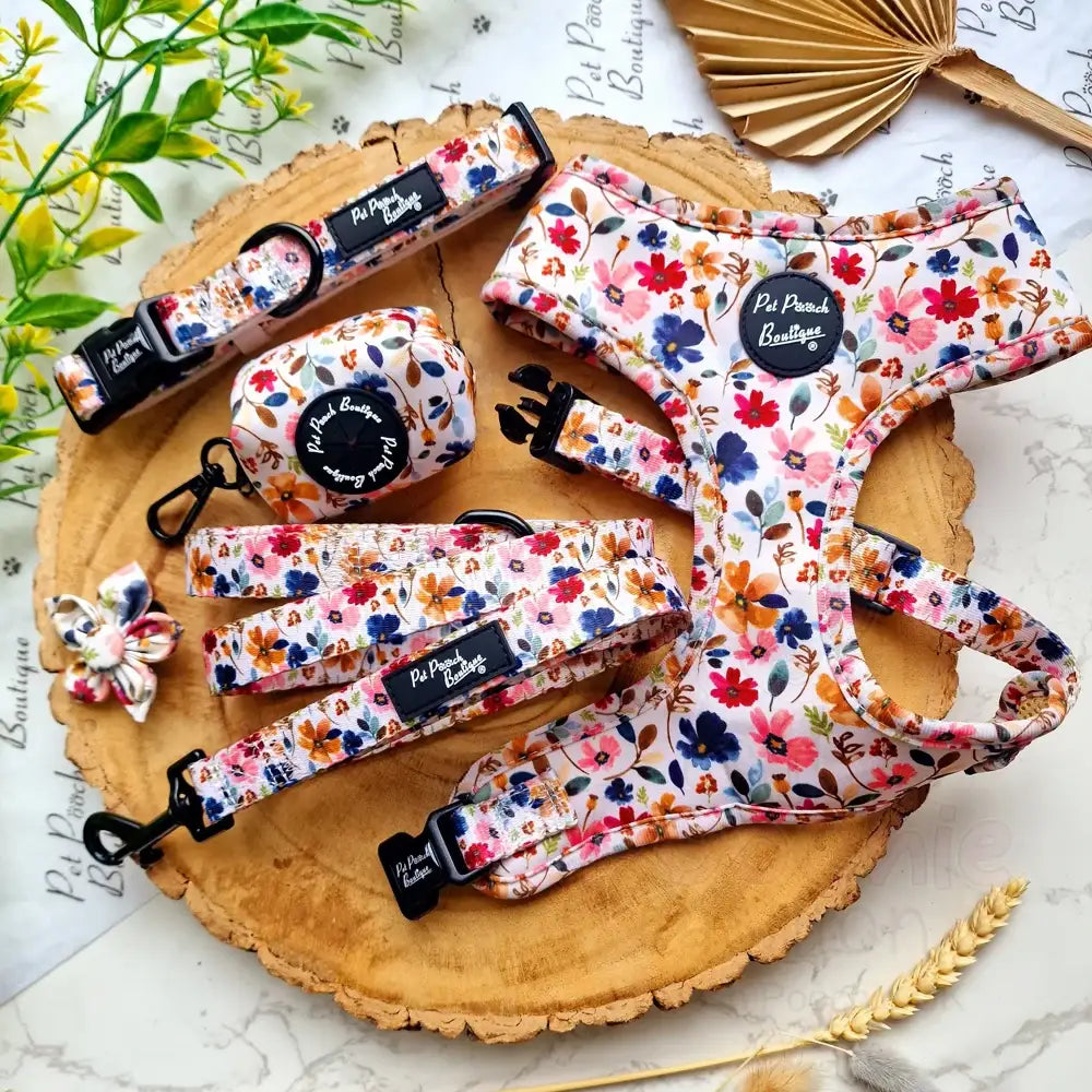 Enchanted Meadow Floral Dog Collar - Pet Pooch - 3