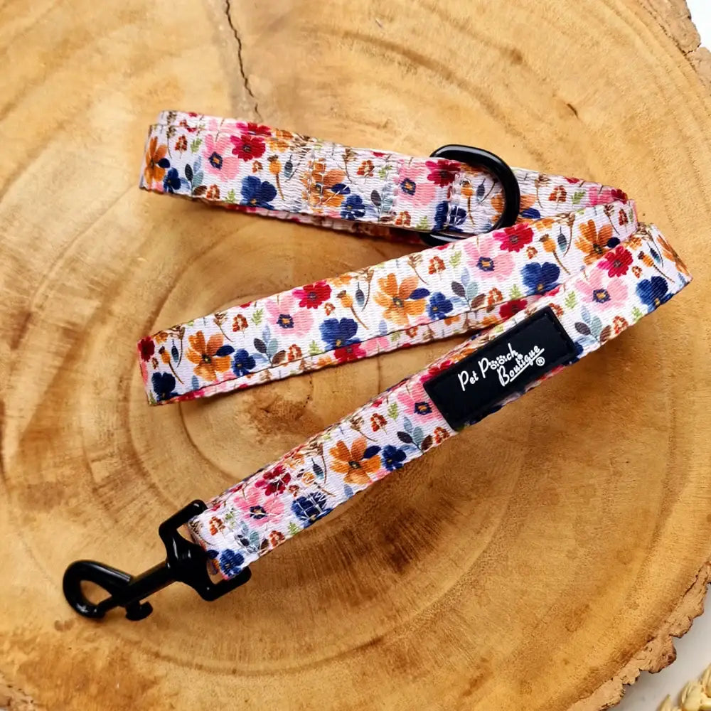 Enchanted Meadow Floral Dog Lead - Pet Pooch - 1