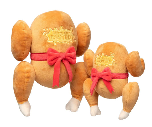 Let's Get Basted Christmas Dog Toy By FuzzYard