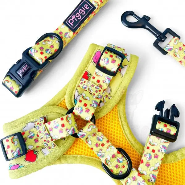 Fantasy Delight Adjustable Neck Dog Harness - Piggie - 4