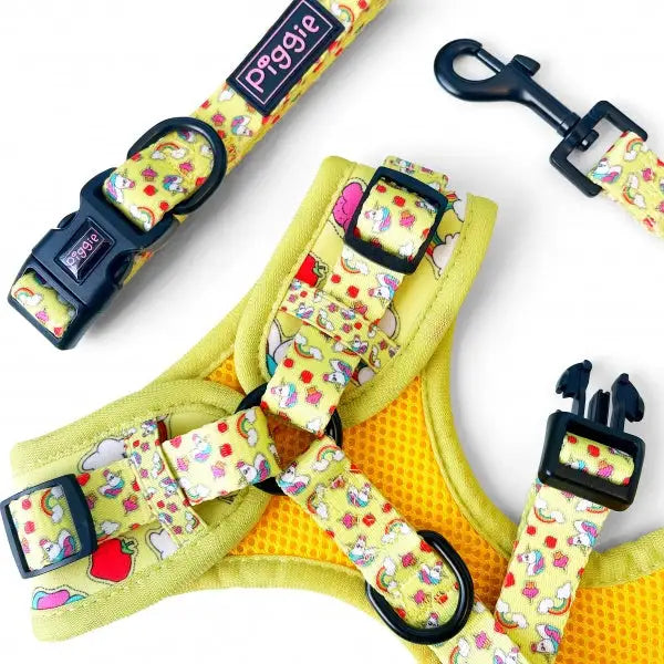 Fantasy Delight Adjustable Neck Dog Harness - Piggie - 6