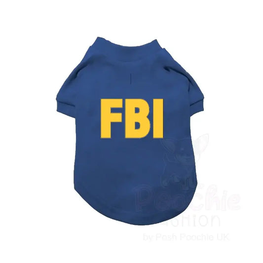 Fbi Dog T-shirt - Poochie Fashion - 2