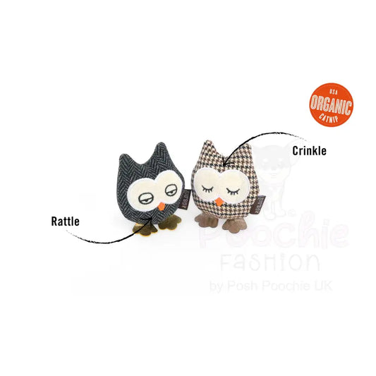 Feline Frenzy Hooti-ful Owls Cat Toy Pack of 2 - P.l.a.y - 2