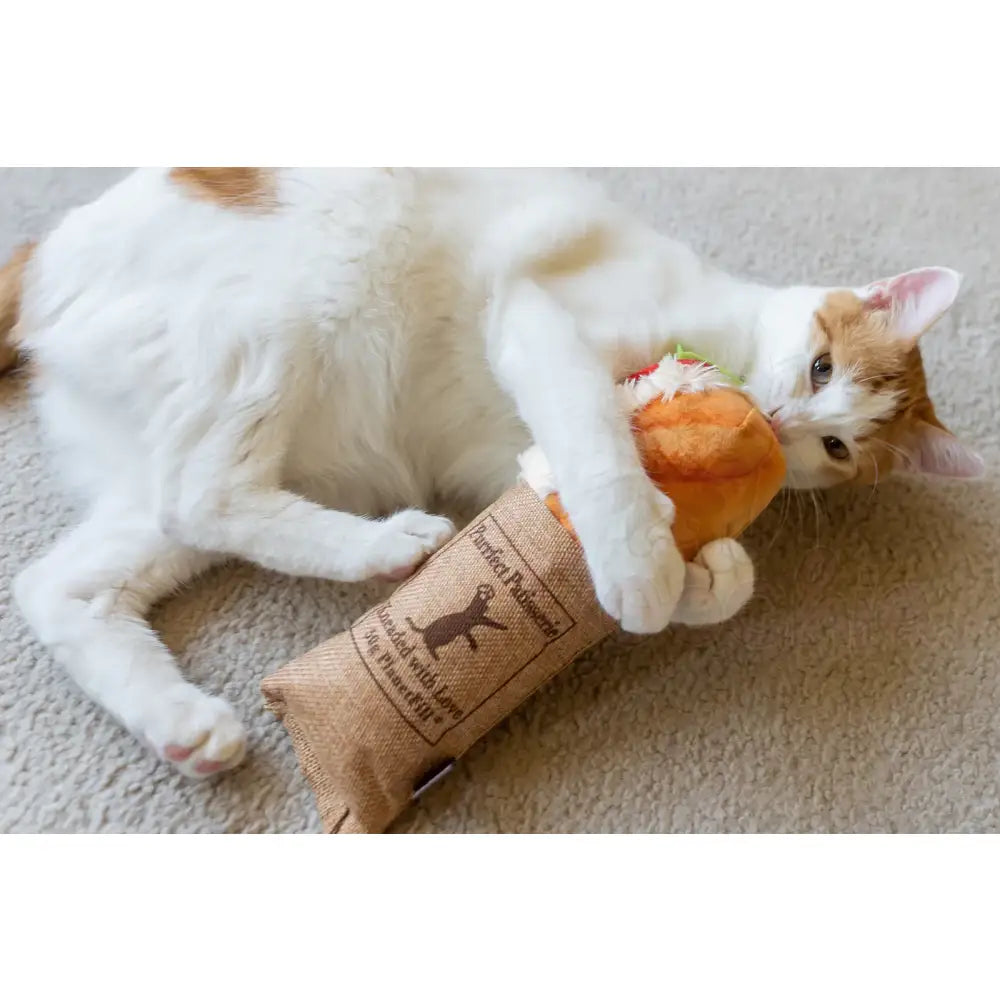 Feline Frenzy Kicker Tuna Baguette Cat Toy - P.l.a.y - 4