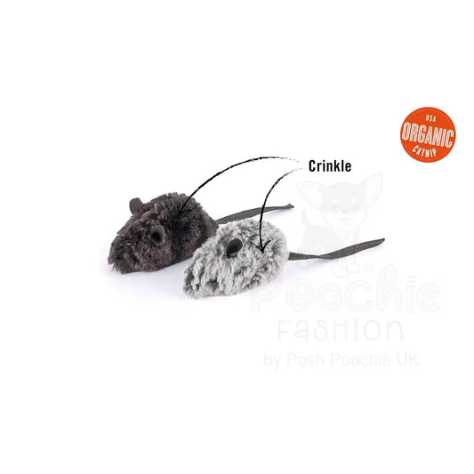 Feline Frenzy Mice Cat Toy Pack of 2 - P.l.a.y - 2