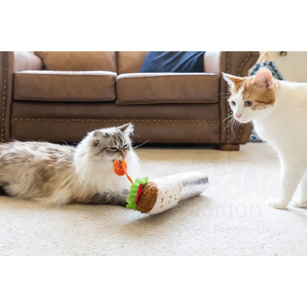 Feline Frenzy Shrimp Purrito Cat Toy - P.l.a.y - 5