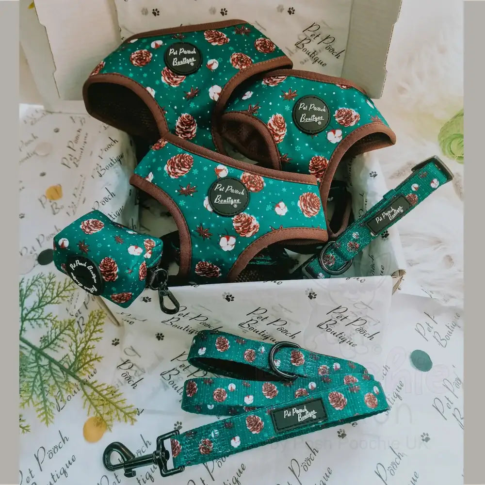 Forest Fir Cone Dog Collar - Pet Pooch - 2