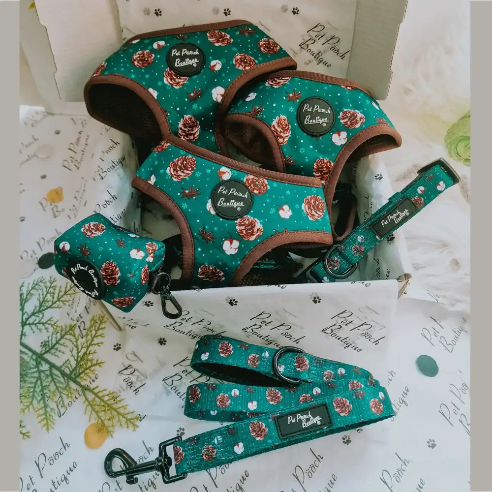 Forest Fir Cone Dog Harness - Pet Pooch - 2