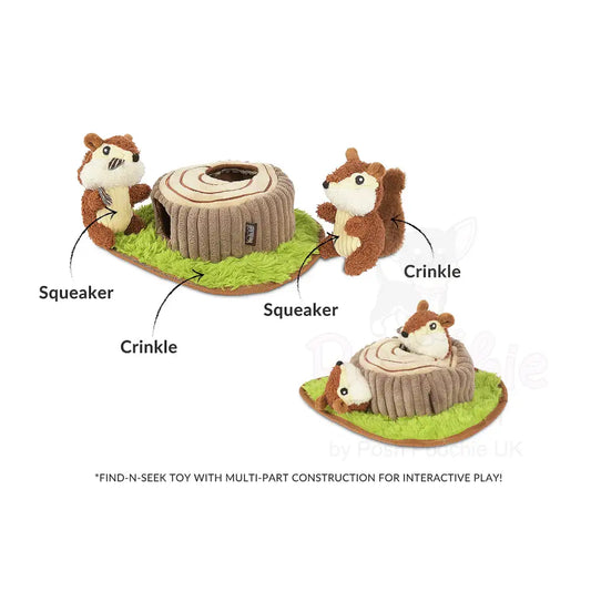 Forest Friends Chippy and Cheeks the Chipmunks Dog Toy by P.l.a.y - P.l.a.y - 2