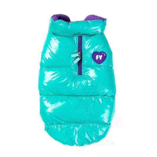 Fuzzyard Amor Puffer Jacket - Turquoise - Fuzzyard - 2