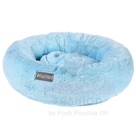 Fuzzyard Dreameazzzy Cuddler Dog Bed in Blue Fuzzyard 2