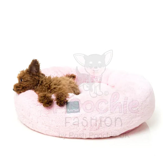 Fuzzyard Dreameazzzy Cuddler Dog Bed in Pink Fuzzyard 2
