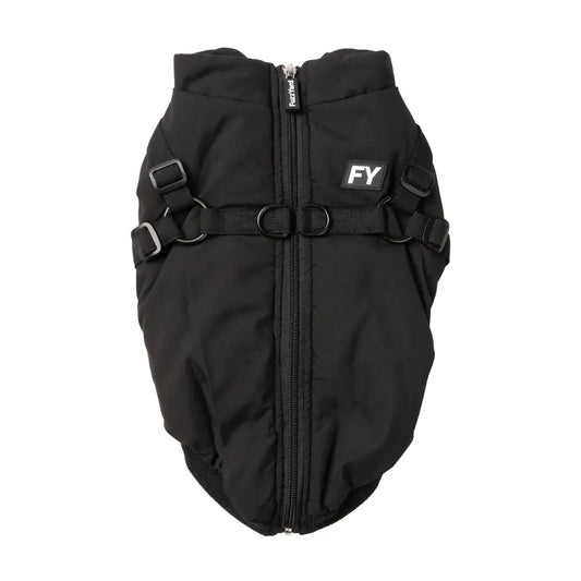 Fuzzyard Flash Dog Harness Jacket - Black - Fuzzyard - 2